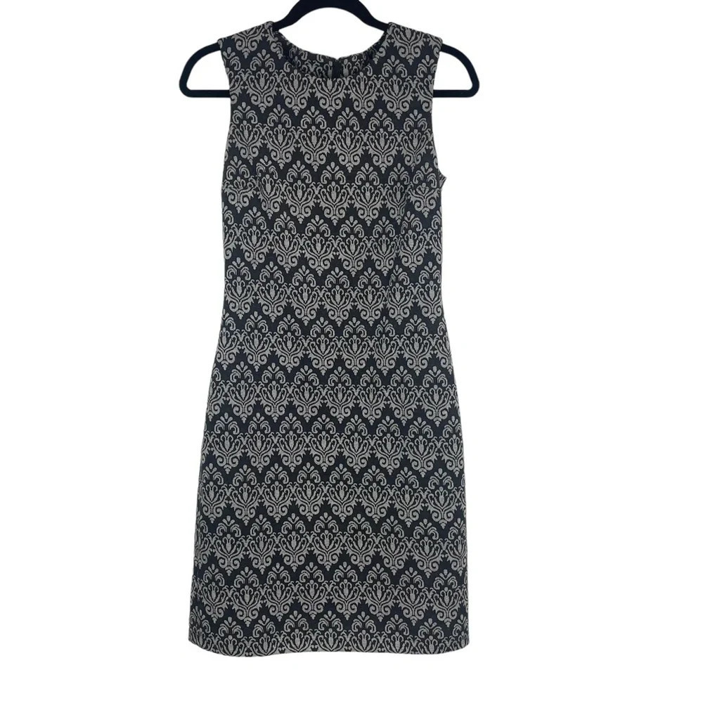 Peserico sheath dress sleeveless Italian size 40 (US 10)